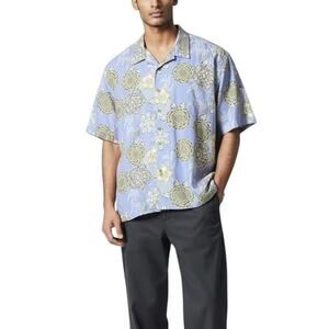 Joseph & Feiss Island Floral Silk Button Shirt - 2XL